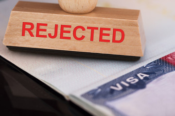 Rejected Stamp On Visa