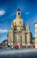 Obraz premium renovierte Frauenkirche dresden