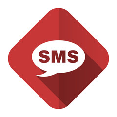 sms flat icon message sign