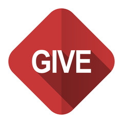 give flat icon