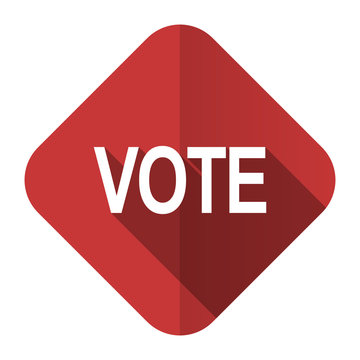 vote flat icon