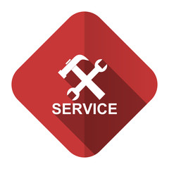 Fototapeta premium service flat icon