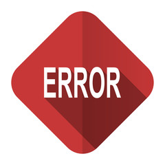 error flat icon