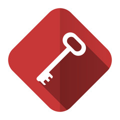 key flat icon secure symbol
