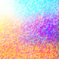 Triangular background