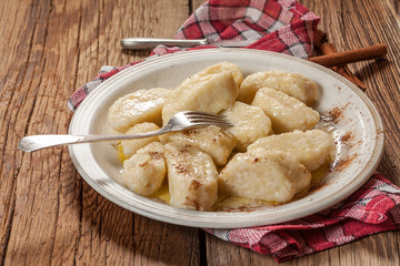 Tasty homemade noodles.