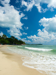 Tropical beach in Koh Samui