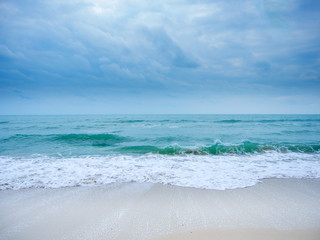 Fototapeta na wymiar Indian ocean on a stormy day