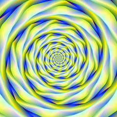 Vortex in Blue and Yellow