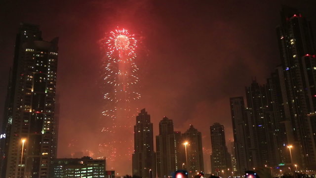 New Year 2015 fireworks display