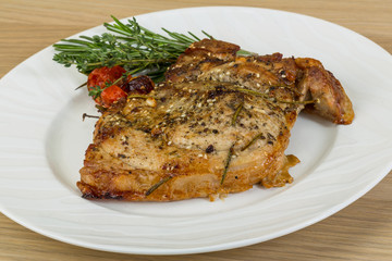 Roasted pork