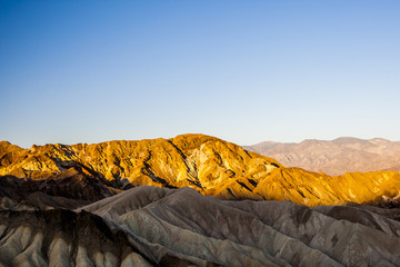 Sonnenaufgang am Zabriskie Point