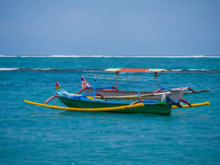 Fishing boat in Bali