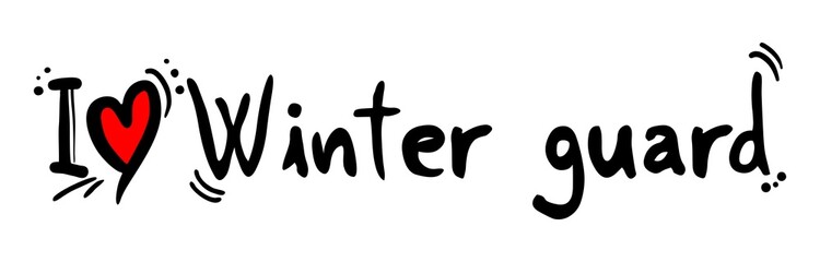 Winter guard love