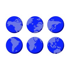 earth globe world map