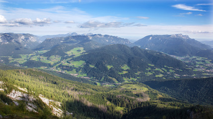 Alps - Outlook from Watzmannhaus chalet