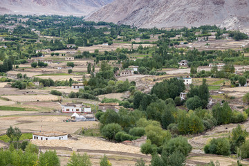 Obraz premium View from Likir monastery, Ladakh, India