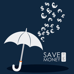 Money design, vector illustration.