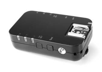 Obraz premium Wireless Flash Trigger isolated on white
