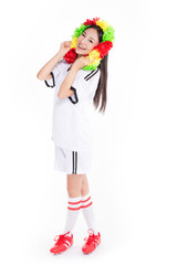 asian girl cheerleader, chinese