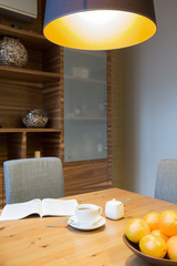 Coffee on table