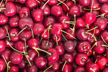 Red cherries