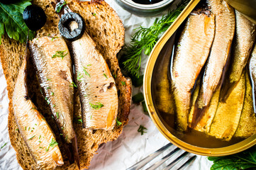 Sardines, sprats