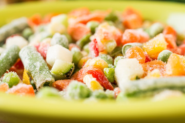 Frozen vegetables