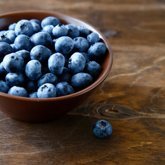 Ripe berries in a bowl