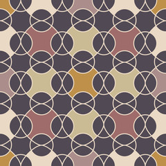 Abstract mosaic geometric pattern