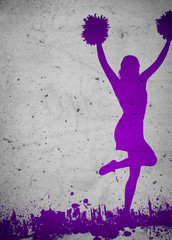 Cheerleader background - 77730606
