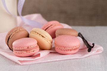 Macaroons closeup