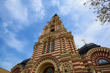 Blagoveshensky cathedral in Kharkov, Ukraine