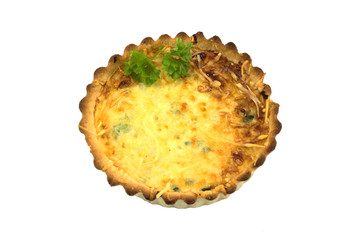 quiche aux poireaux