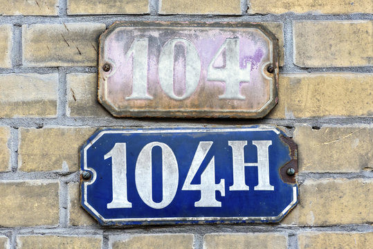 Hausnummer 104