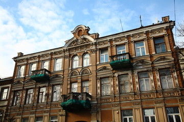 Fototapeta premium Building in the old town