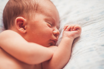 Sweet newborn baby