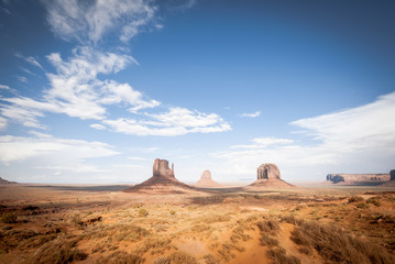 Monument valley landscape USA western