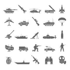 Military icons