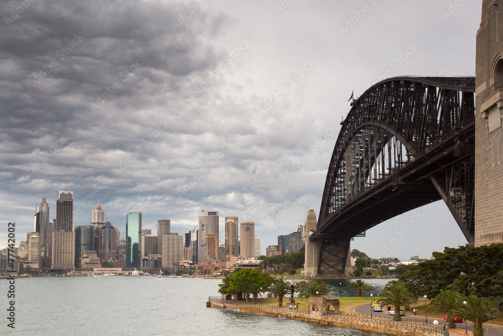 Wall mural Sydney Storm