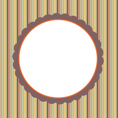 Round frame