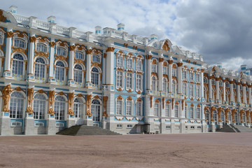 Catherine Palace in Tsarskoe Selo.