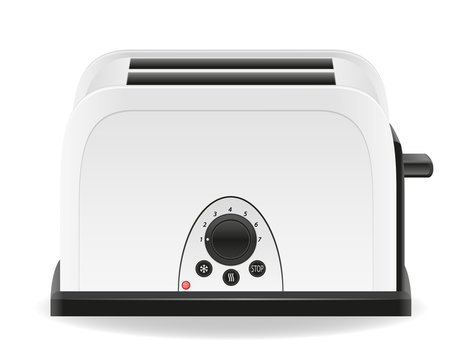 toaster vector illustration