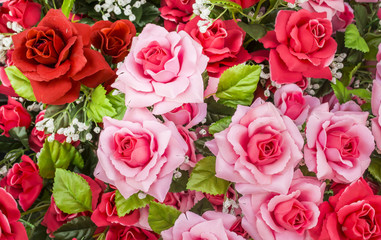 Abstract background of flowers