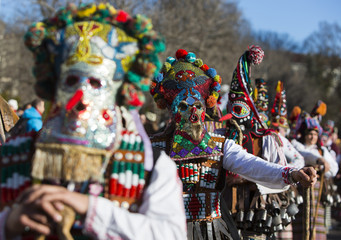 Surva mask costume festival