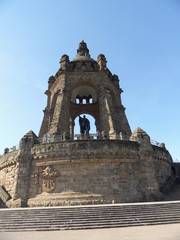 Naklejka premium Porta Westfalica: Kaiser Wilhelm Denkmal