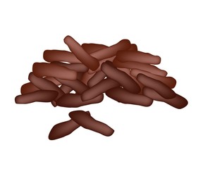 Karinto or A Traditional Snack in Japanese