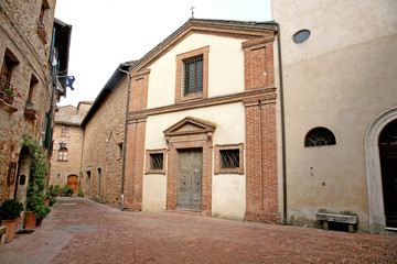 Fototapeta na wymiar Pienza - Tuscany