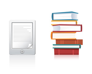 Books and E-reader