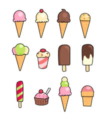Ice cream set